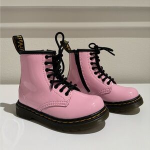 Pink Dr. Martens